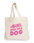 Kids Tote - A Girl And Her Dog