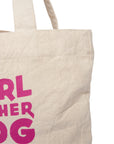 Kids Tote - A Girl And Her Dog