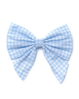 Sailor Bow - Baby Blue Gingham