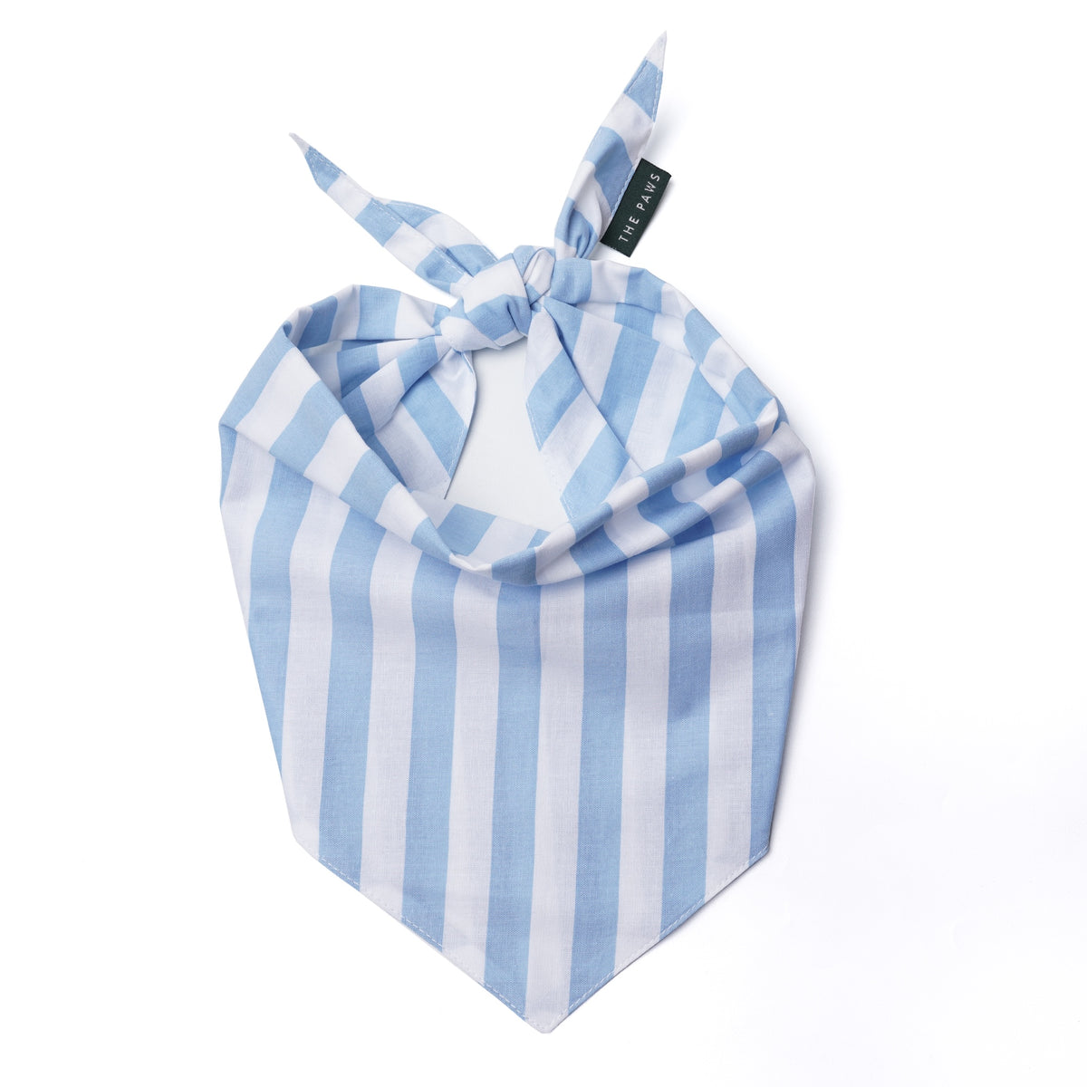 Cabana Blue Stripes Dog Bandana – The Paws