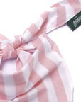 Cabana Blush Pink Stripes Dog Bandana