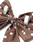 Sailor Bow - Chocolate Dot