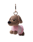 Crocheted Dog Keyring