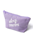 Dog Mom Zip Pouch - Lavender