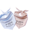 Getting Married Blue Dog Bandana