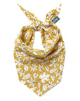 Golden Fall Leaves Dog Bandana