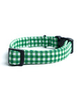 Green Gingham Collar