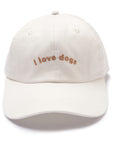 i love dogs cap
