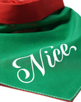 Naughty Nice Reversible Dog Bandana