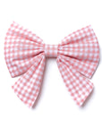Sailor Bow - Pink Gingham