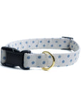 Polka Dot Blue Collar