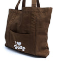 Premium Tote I Love Dogs - Brown