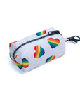 Dog Waste Bag Holder - Pride Hearts