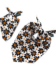 Pumpkin Petals Dog Bandana