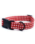 Red Gingham Collar