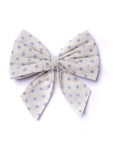 Sailor Bow - Polka Dot Blue