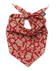 Santa's Cookies Christmas Dog Bandana