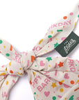 Sparkle Pawty Pink Dog Bandana