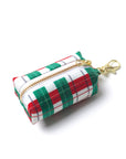 Dog Waste Bag Holder - Christmas Plaid