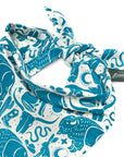 Western Blue Dog Bandana