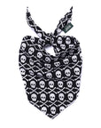 Wicked Dog Bandana from The Paws, Skulls and Crossbones on black