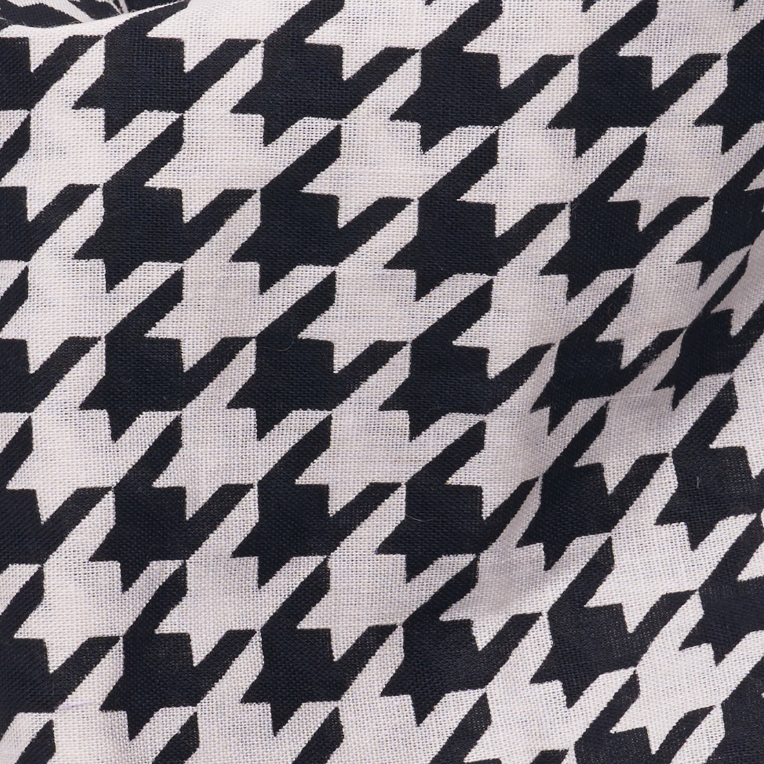 Classic Houndstooth Fabric Detail