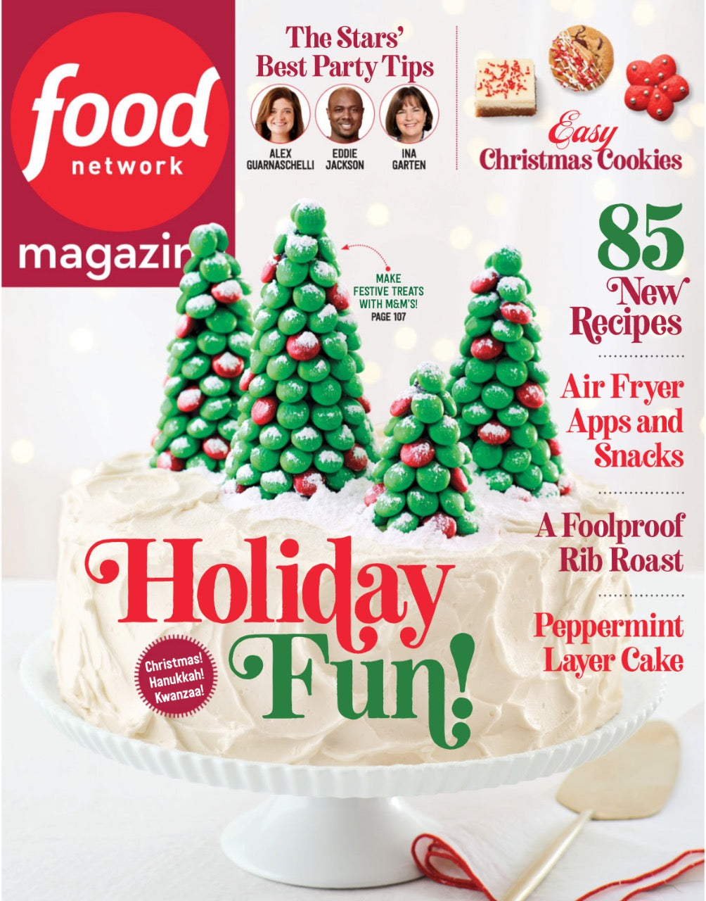 Food Network Magazine is Cheery & Bright - Featuring The Paws