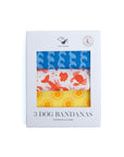 3 Pack of Summer Dog Bandanas