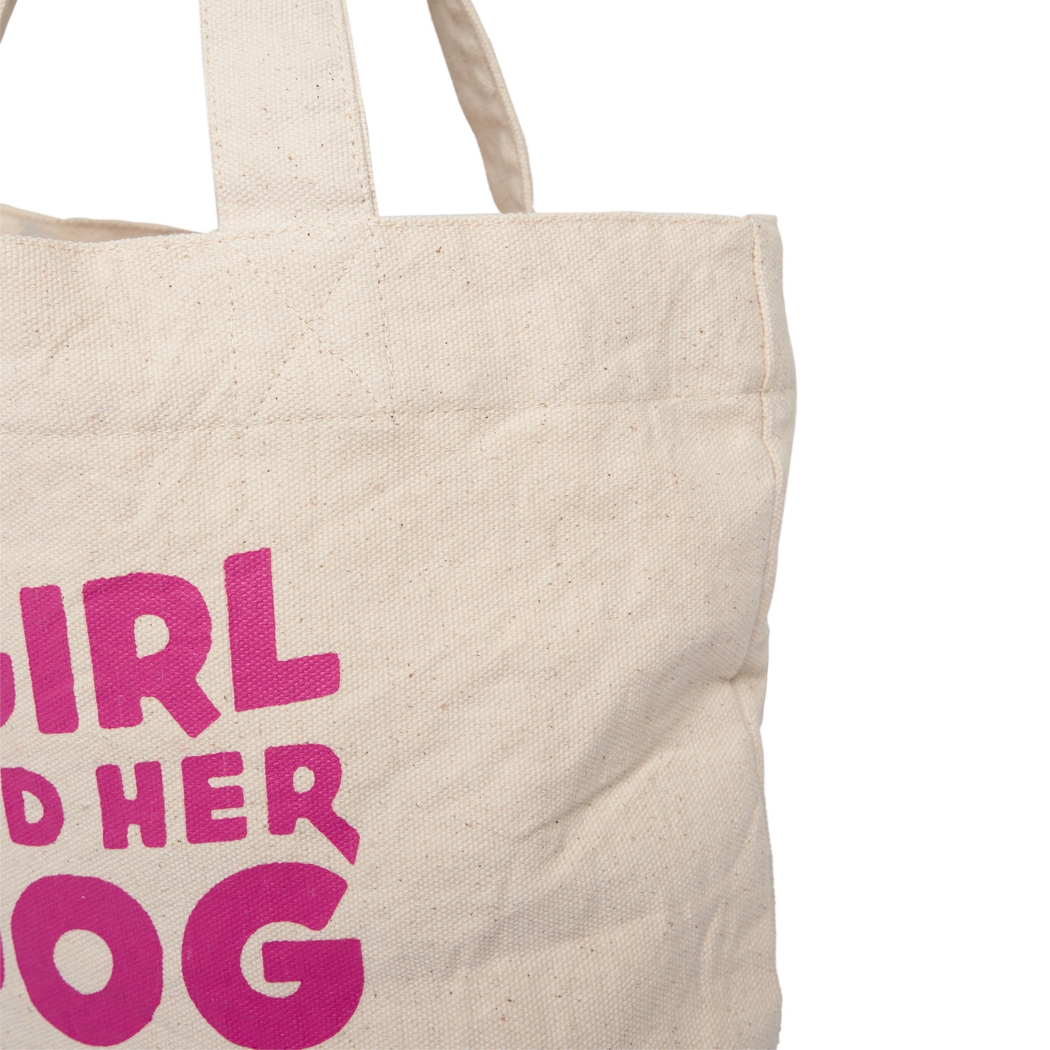 Kids Tote - A Girl And Her Dog
