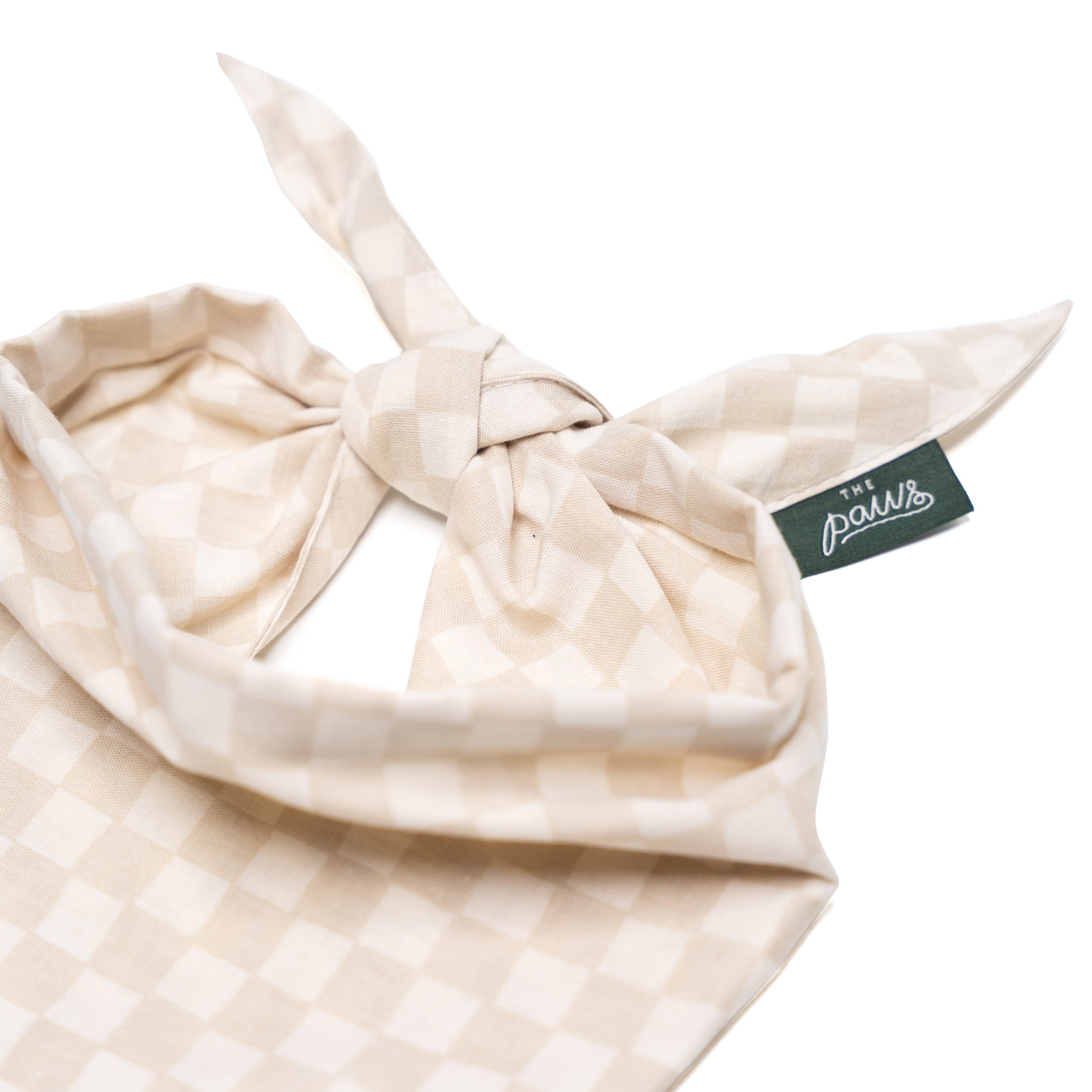 Little Checkers Dog Bandana