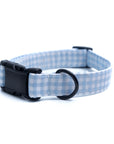 Baby Blue Gingham Collar