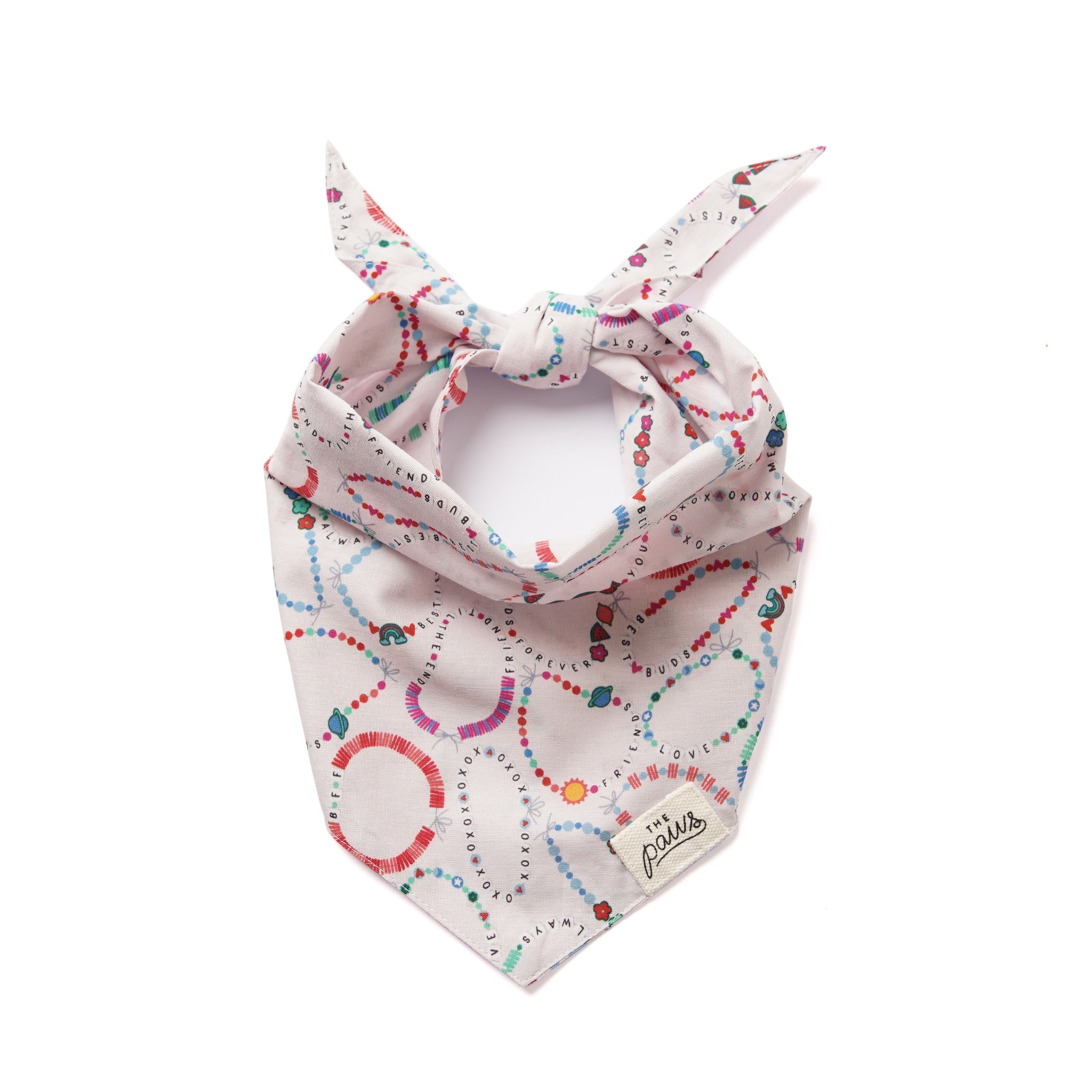 Bestie Friendship Bracelet Bandana