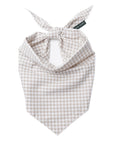 Biscuit Gingham Dog Bandana
