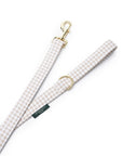 Biscuit Gingham Leash
