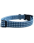Blue Gingham Collar
