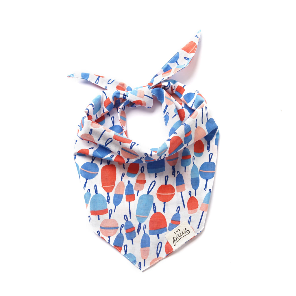 Bandana pour chien - Motif Harbour à rayure - The Paws main image 1