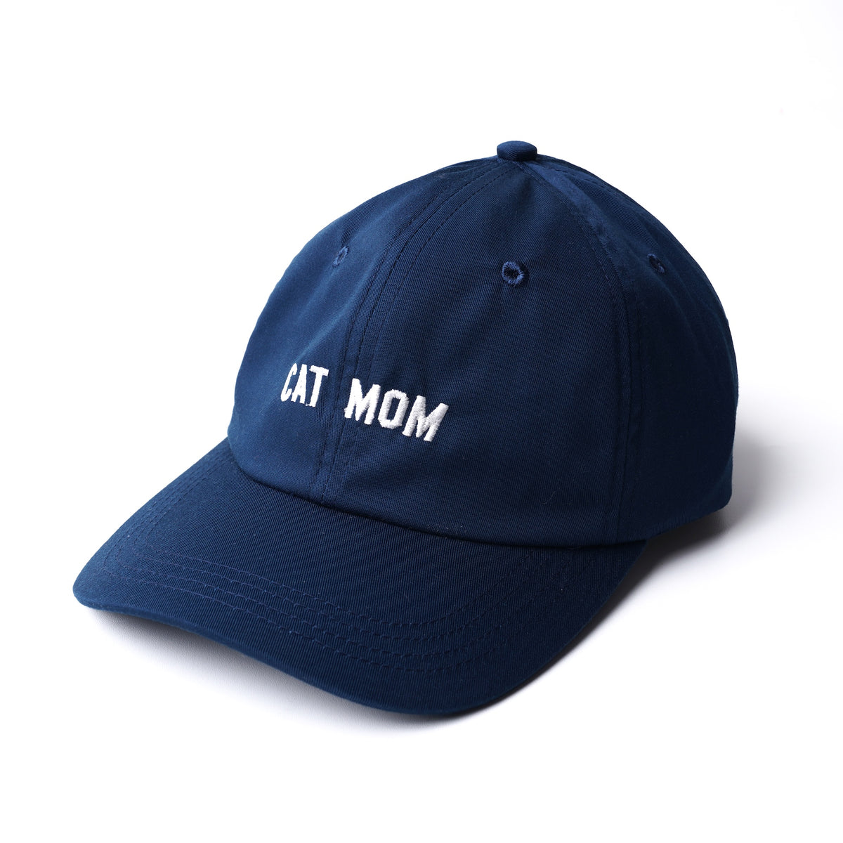 Cat Mom Navy Cap
