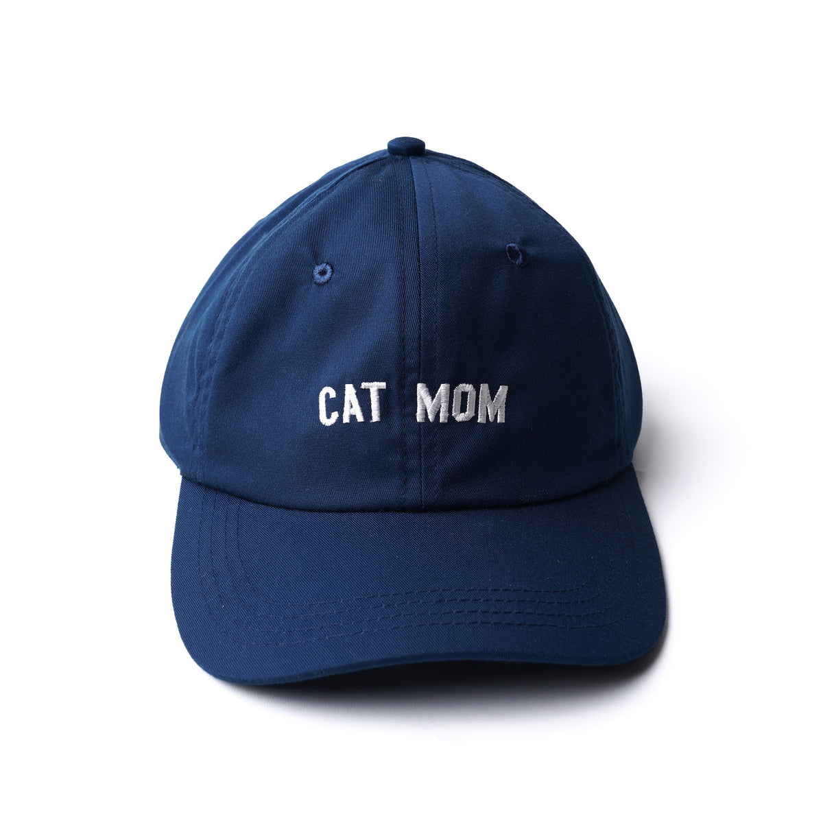Cat Mom Navy Cap
