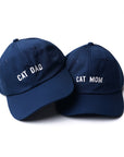 Cat Dad Navy Cap