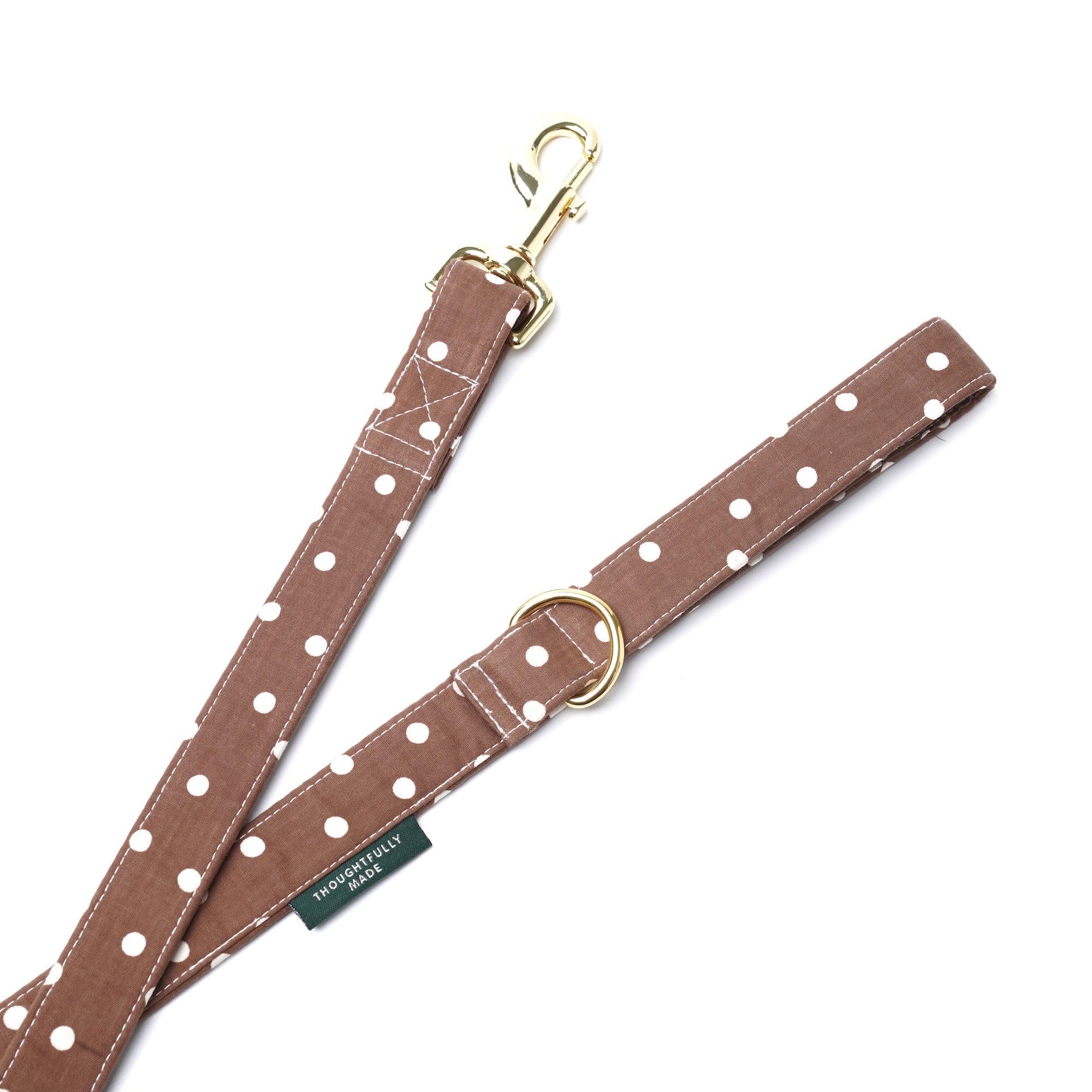 Chocolate Dot Leash