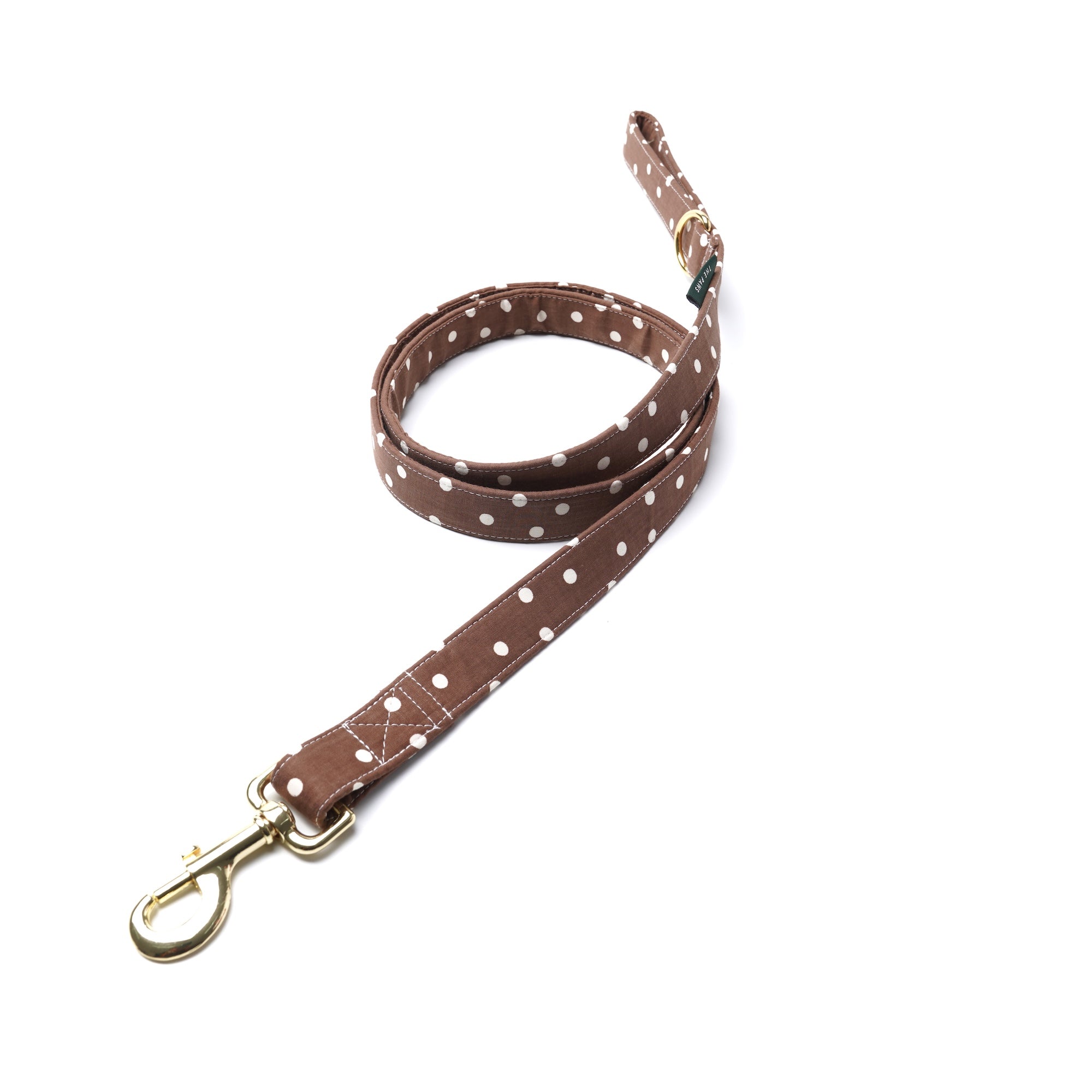 Chocolate Dot Leash