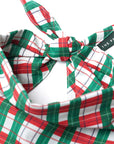 Christmas Plaid Dog Bandana