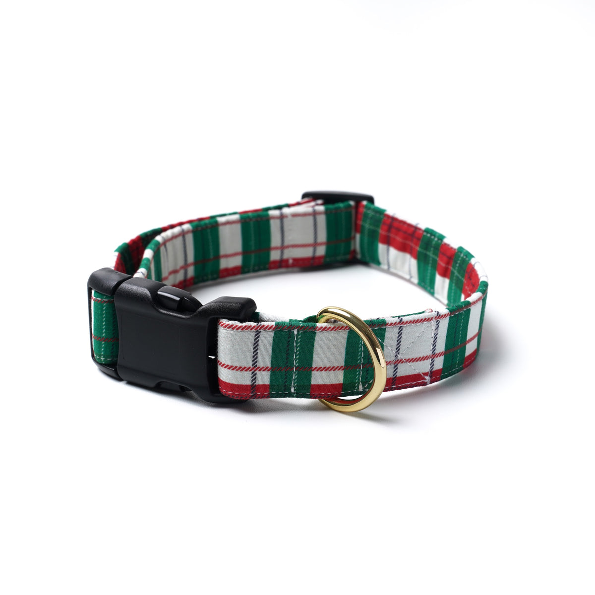 Christmas Plaid Dog Collar