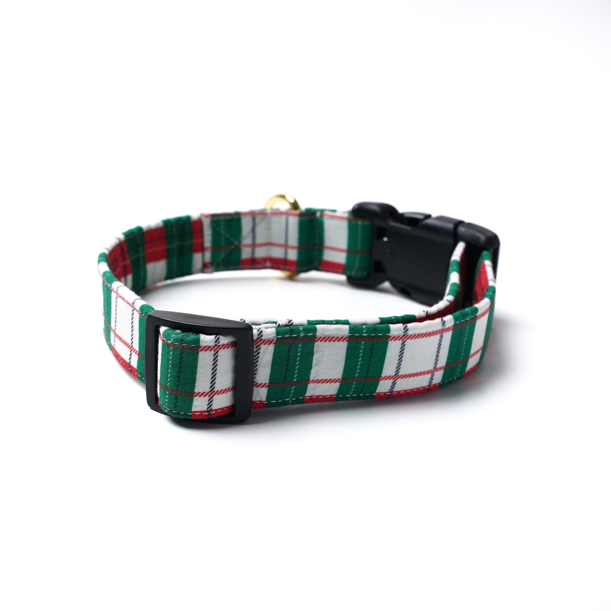 Christmas Plaid Dog Collar