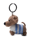 Crocheted Dog Keyring