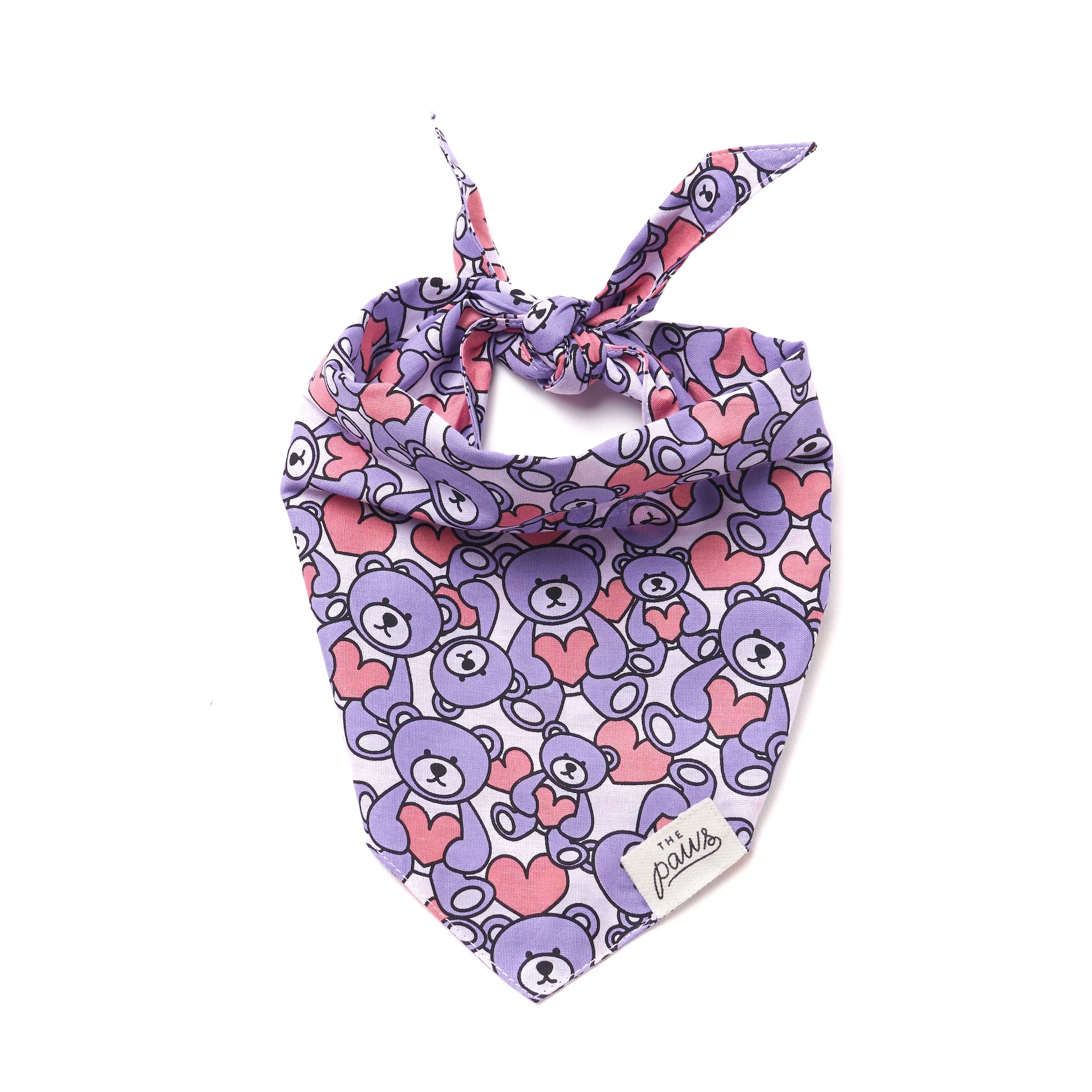 Cuddle dog bandana- The Paws