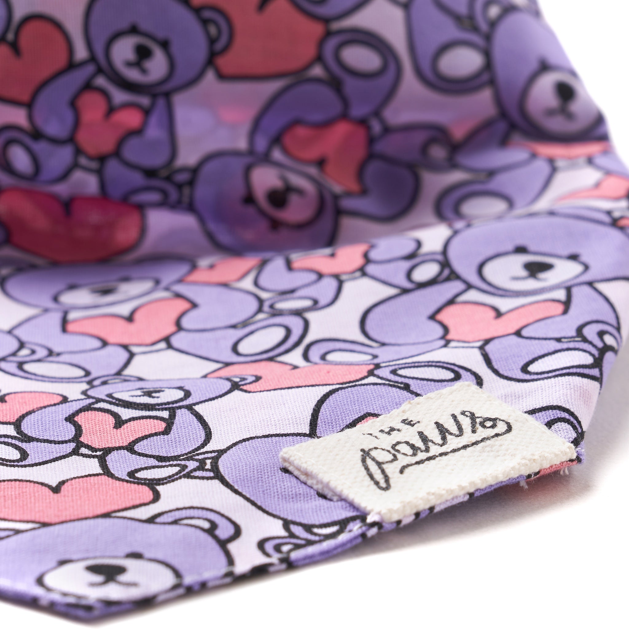 Cuddle dog bandana detail from The Paws