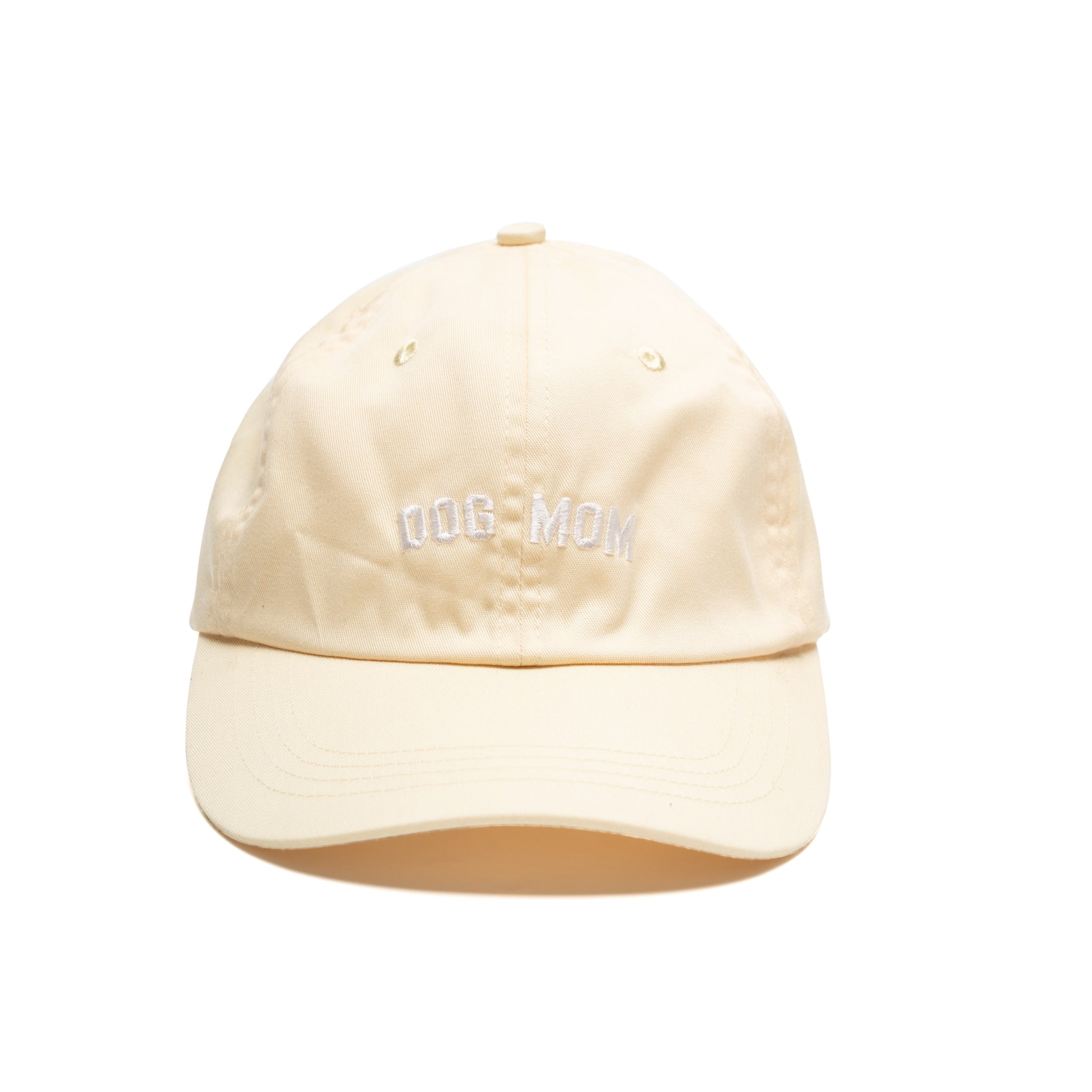 Dog Mom Yellow Cap