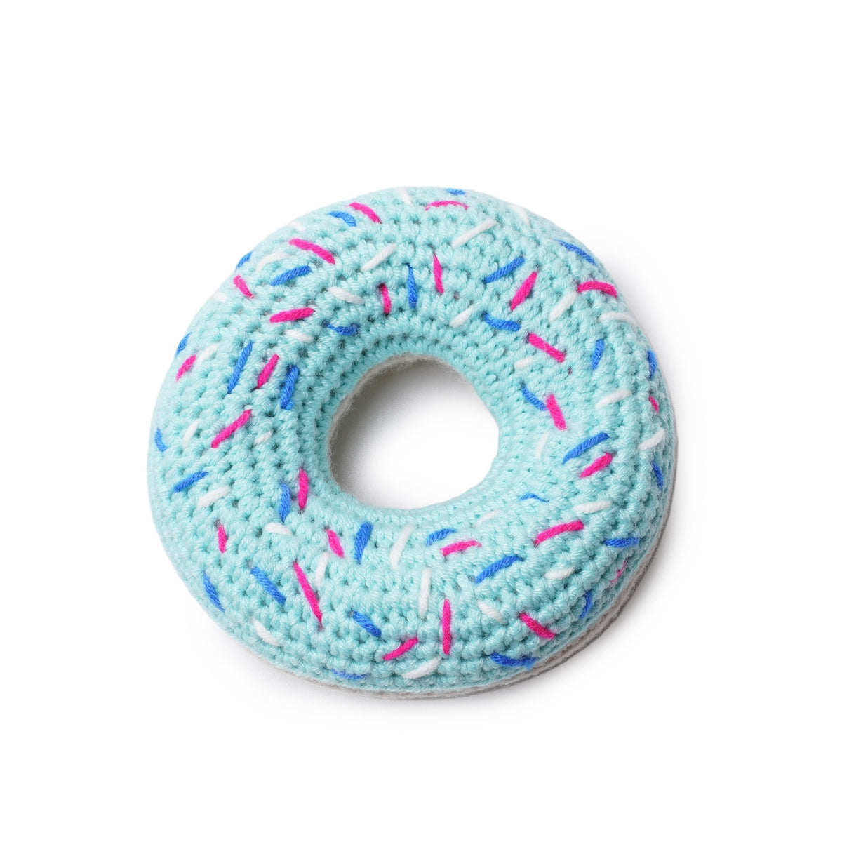 Donut - Crocheted Dog Toy