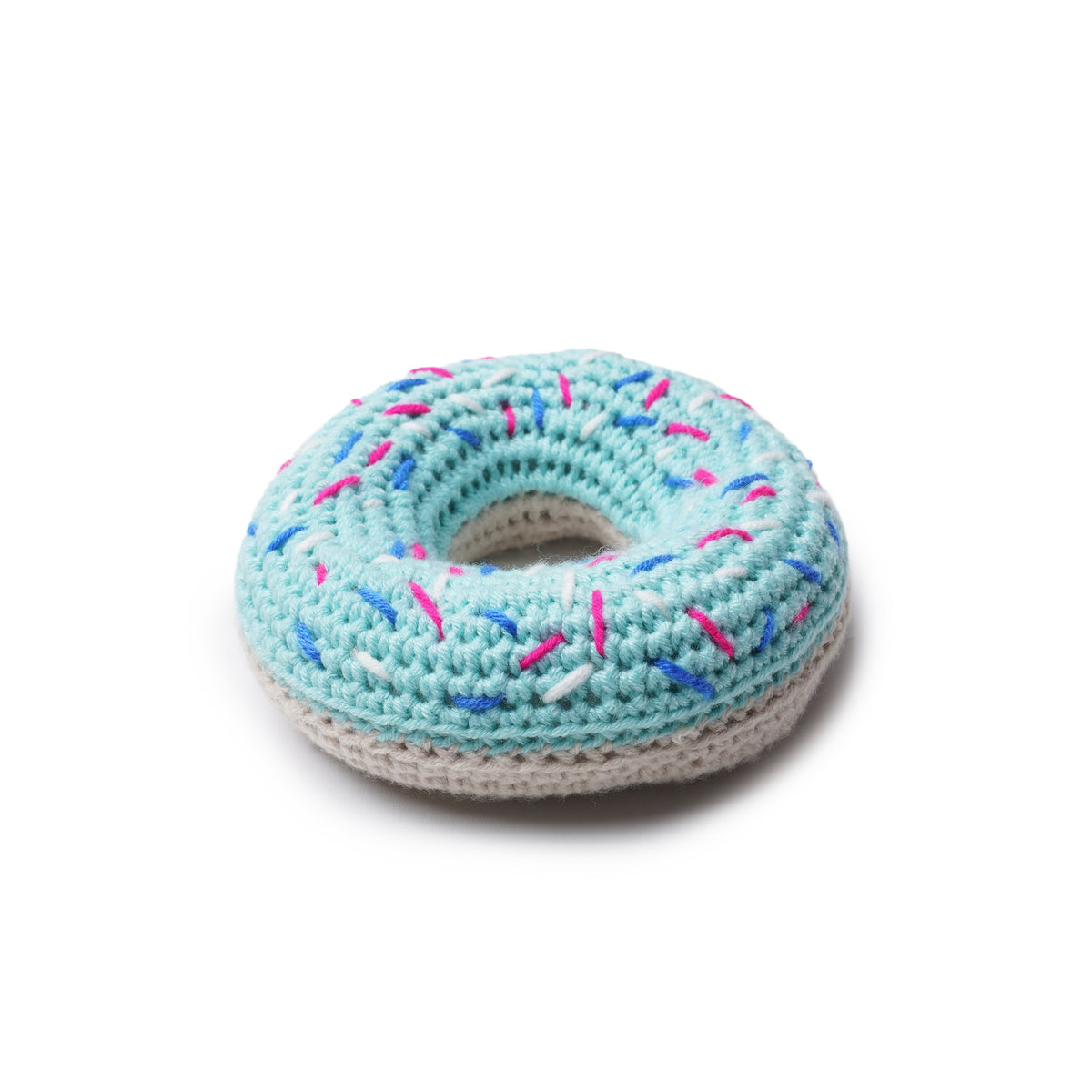 Donut - Crocheted Dog Toy